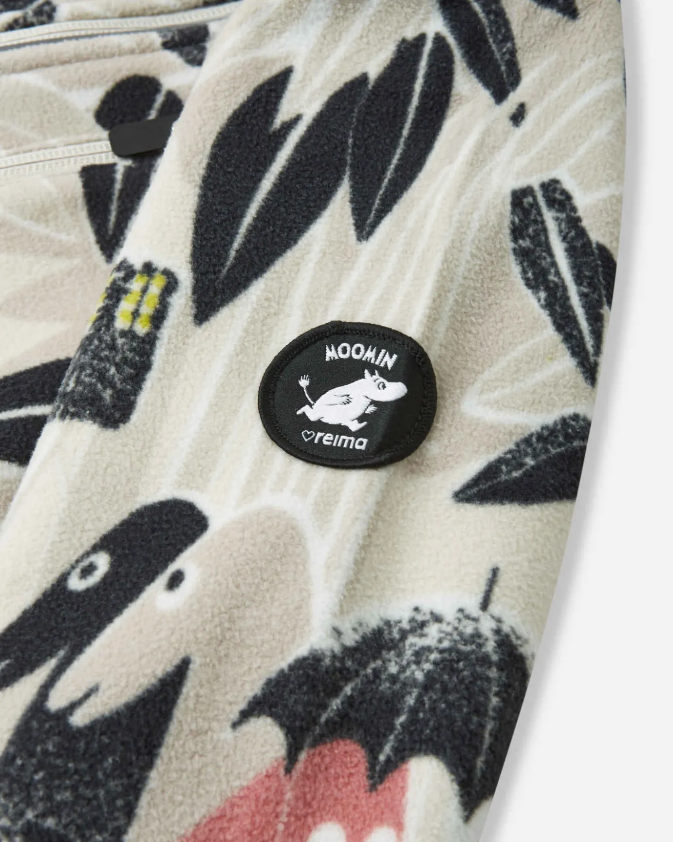 Taaperoiden Windfleecetakki Moomin Vindskydd